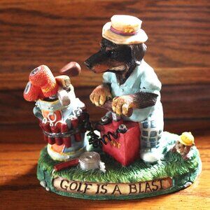 1997 Figurine designed by David Olsen "Golf is a Blast" Enesco Corp. #299251